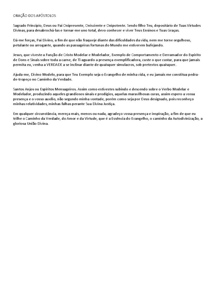 Capa do livro A Oração dos Apóstolos