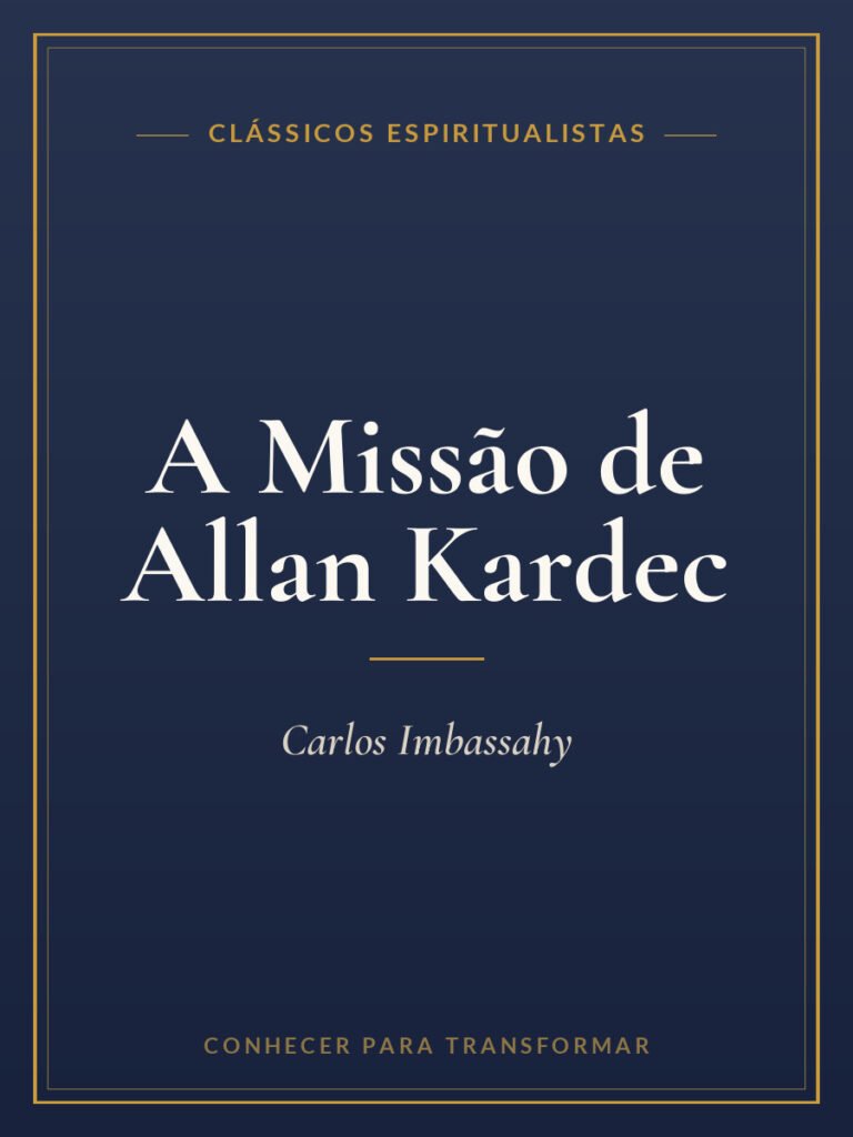 Capa do livro A Missão de Allan Kardec