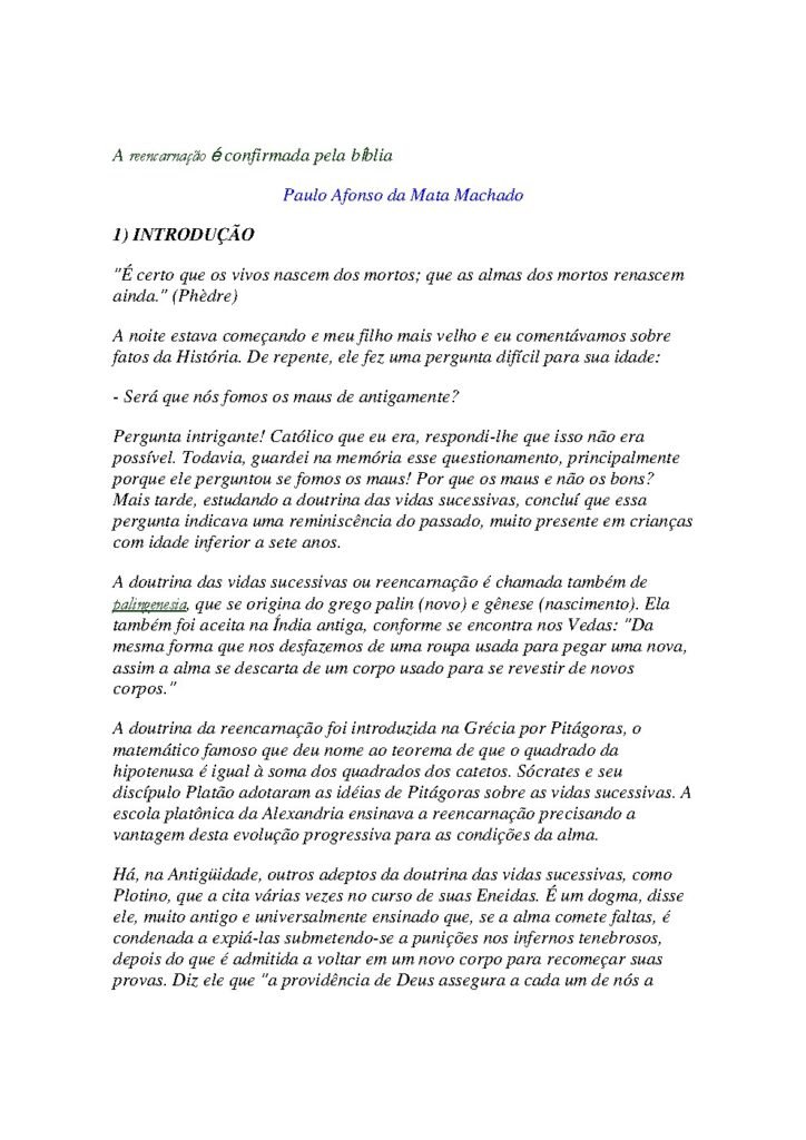 Capa do livro A Reencarnação é Confirmada pela Bíblia