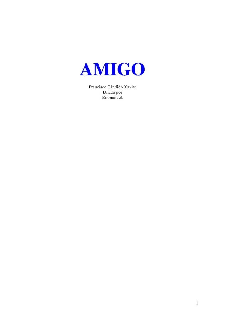 Capa do livro Amigo