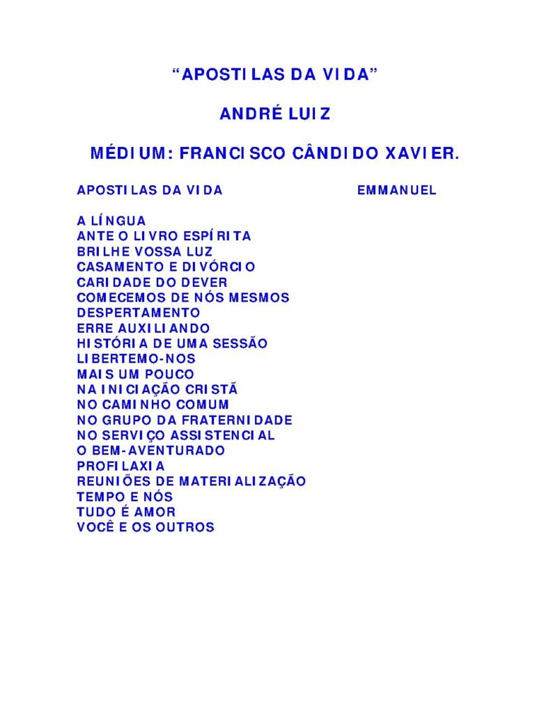 Capa do livro Apostilas da Vida