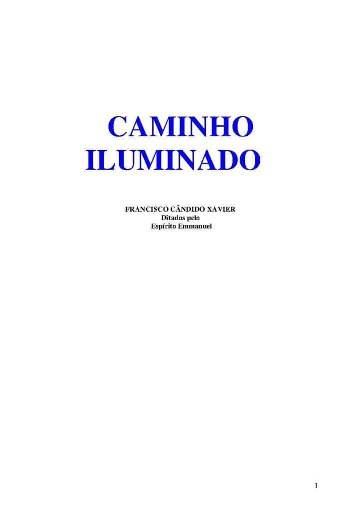 Capa do livro Caminho Iluminado