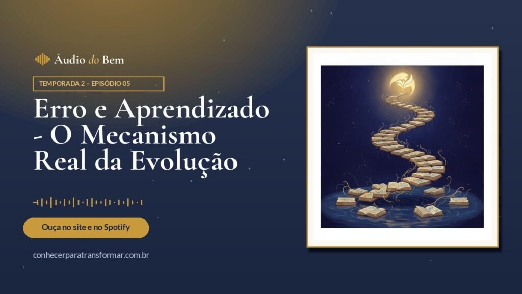 Erro e Aprendizado – O Mecanismo Real da Evolução