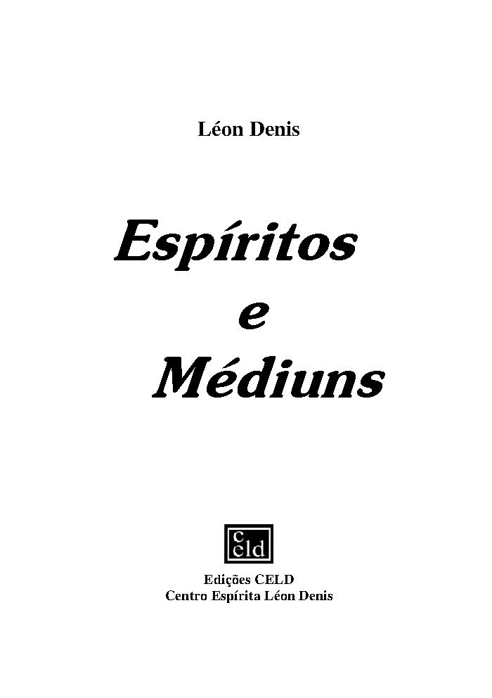 Capa do livro Espíritos e Médiuns
