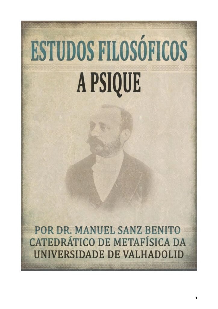 Capa do livro Estudos Filosóficos – A Psique