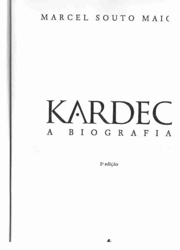 Capa do livro Kardec – A Biografia