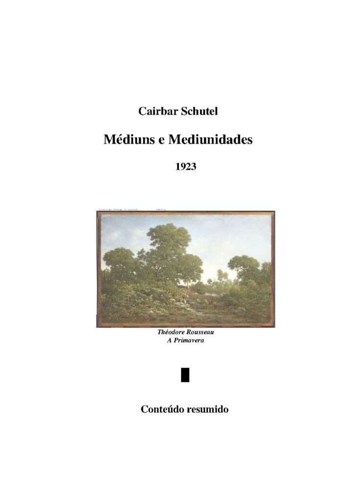 Capa do livro Médiuns e Mediunidades