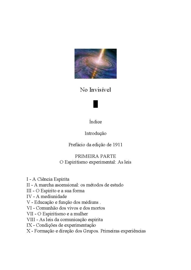 Capa do livro No Invisível