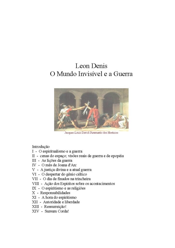Capa do livro O Mundo Invisível e a Guerra
