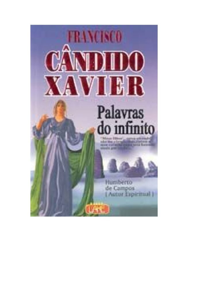 Capa do livro Palavras do Infinito